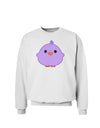 Cute Little Chick - Purple Sweatshirt by TooLoud-Sweatshirts-TooLoud-White-Small-Davson Sales