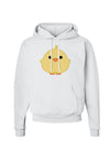 Cute Little Chick - Yellow Hoodie Sweatshirt by TooLoud-Hoodie-TooLoud-White-Small-Davson Sales