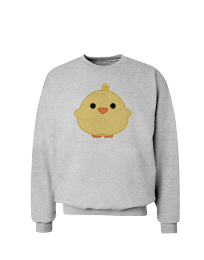 Cute Little Chick - Yellow Sweatshirt by TooLoud-Sweatshirts-TooLoud-AshGray-Small-Davson Sales