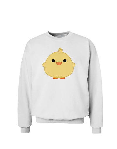 Cute Little Chick - Yellow Sweatshirt by TooLoud-Sweatshirts-TooLoud-White-Small-Davson Sales