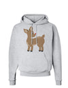 Cute Little Rudolph the Reindeer - Christmas Hoodie Sweatshirt by TooLoud-Hoodie-TooLoud-AshGray-Small-Davson Sales