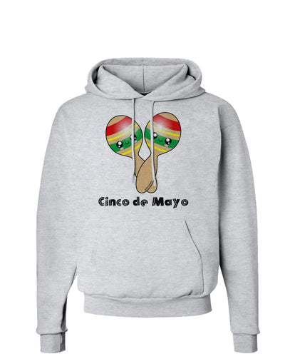 Cute Maracas Design - Cinco de Mayo Hoodie Sweatshirt by TooLoud-Hoodie-TooLoud-AshGray-Small-Davson Sales