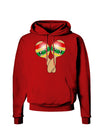 Cute Maracas Design Dark Hoodie Sweatshirt by TooLoud