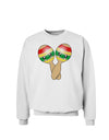 Cute Maracas Design Sweatshirt by TooLoud-Sweatshirts-TooLoud-White-Small-Davson Sales