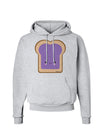 Cute Matching Design - PB and J - Jelly Hoodie Sweatshirt by TooLoud-Hoodie-TooLoud-AshGray-Small-Davson Sales