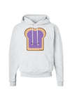 Cute Matching Design - PB and J - Jelly Hoodie Sweatshirt by TooLoud-Hoodie-TooLoud-White-Small-Davson Sales