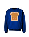 Cute Matching Design - PB and J - Peanut Butter Adult Dark Sweatshirt by TooLoud-Sweatshirts-TooLoud-Deep-Royal-Blue-Small-Davson Sales