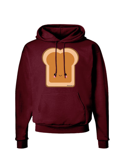 Cute Matching Design - PB and J - Peanut Butter Dark Hoodie Sweatshirt by TooLoud-Hoodie-TooLoud-Maroon-Small-Davson Sales