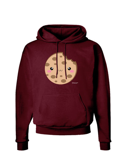 Cute Matching Milk and Cookie Design - Cookie Dark Hoodie Sweatshirt by TooLoud-Hoodie-TooLoud-Maroon-Small-Davson Sales