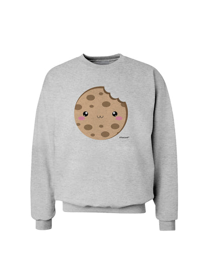 Cute Matching Milk and Cookie Design - Cookie Sweatshirt by TooLoud-Sweatshirts-TooLoud-AshGray-Small-Davson Sales