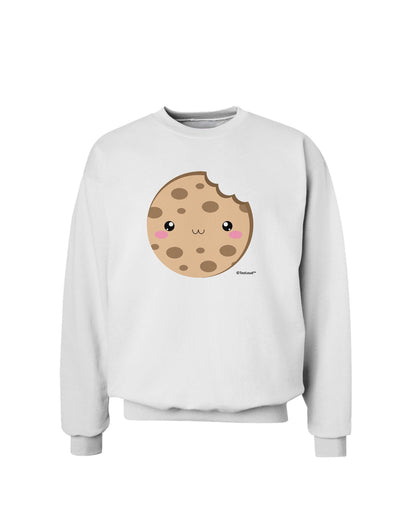 Cute Matching Milk and Cookie Design - Cookie Sweatshirt by TooLoud-Sweatshirts-TooLoud-White-Small-Davson Sales