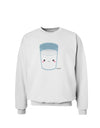 Cute Matching Milk and Cookie Design - Milk Sweatshirt by TooLoud
