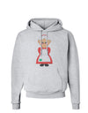 Cute Mrs Santa Claus Christmas Hoodie Sweatshirt-Hoodie-TooLoud-AshGray-Small-Davson Sales