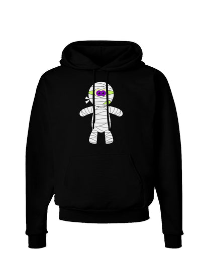 Cute Mummy Halloween Dark Hoodie Sweatshirt-Hoodie-TooLoud-Black-Small-Davson Sales