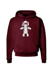 Cute Mummy Halloween Dark Hoodie Sweatshirt-Hoodie-TooLoud-Maroon-Small-Davson Sales