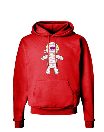 Cute Mummy Halloween Dark Hoodie Sweatshirt-Hoodie-TooLoud-Red-Small-Davson Sales