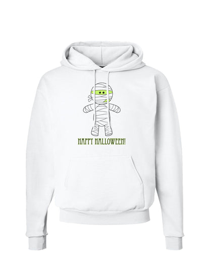 Cute Mummy Happy Halloween Hoodie Sweatshirt-Hoodie-TooLoud-White-Small-Davson Sales