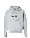 Cute Nerd Ghost Halloween Hoodie Sweatshirt-Hoodie-TooLoud-AshGray-Small-Davson Sales