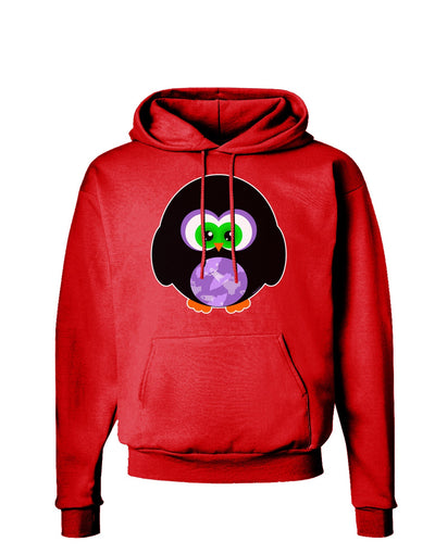 Cute Owl Halloween Dark Hoodie Sweatshirt-Hoodie-TooLoud-Red-Small-Davson Sales