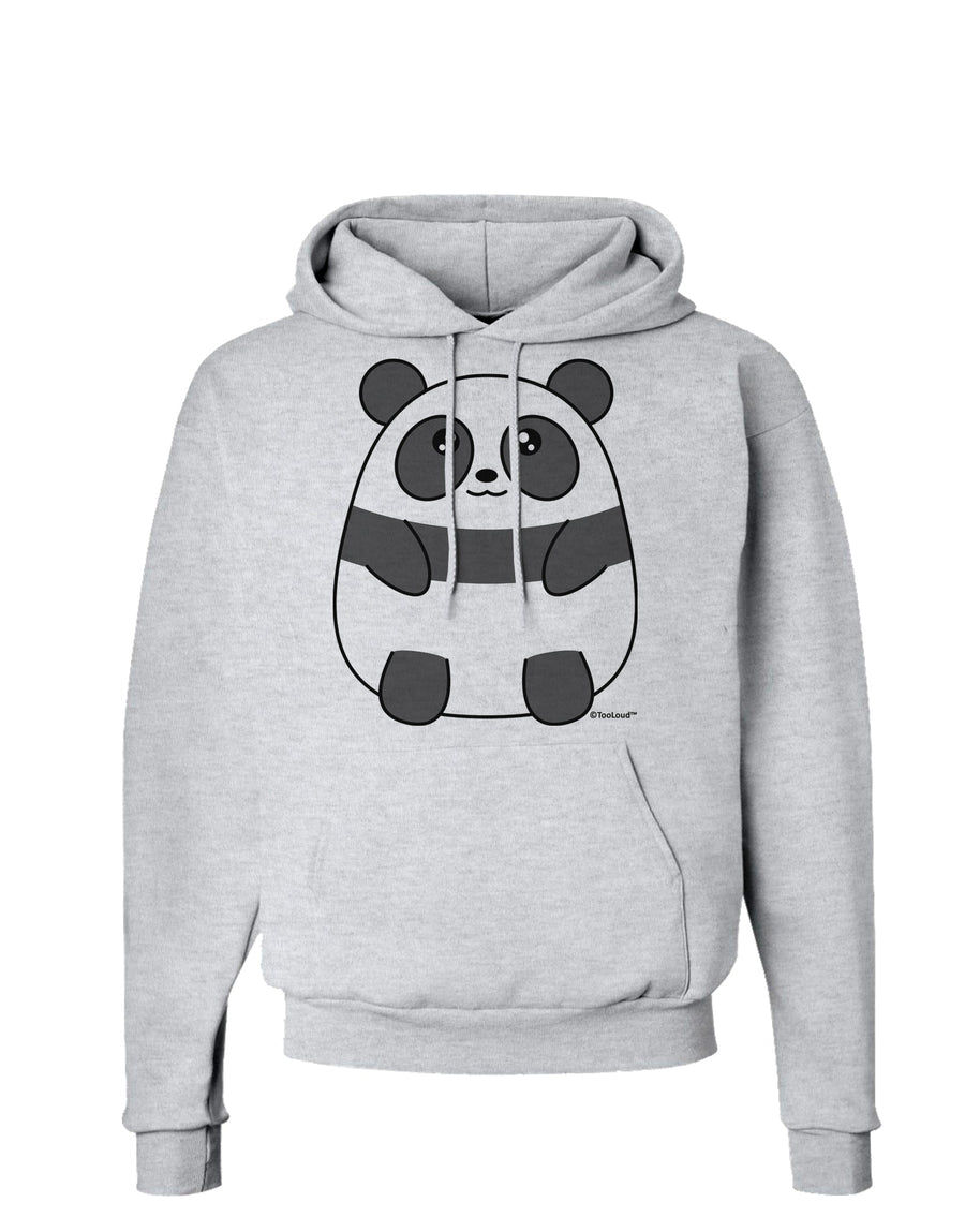 Cute Panda Bear Hoodie Sweatshirt by TooLoud-Hoodie-TooLoud-White-Small-Davson Sales