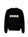 Cute Pastel Bunnies Adult Dark Sweatshirt by TooLoud-Sweatshirts-TooLoud-Black-Small-Davson Sales