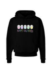 Cute Pastel Bunnies - Hoppy Easter Dark Hoodie Sweatshirt by TooLoud-Hoodie-TooLoud-Black-Small-Davson Sales