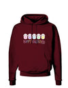 Cute Pastel Bunnies - Hoppy Easter Dark Hoodie Sweatshirt by TooLoud-Hoodie-TooLoud-Maroon-Small-Davson Sales