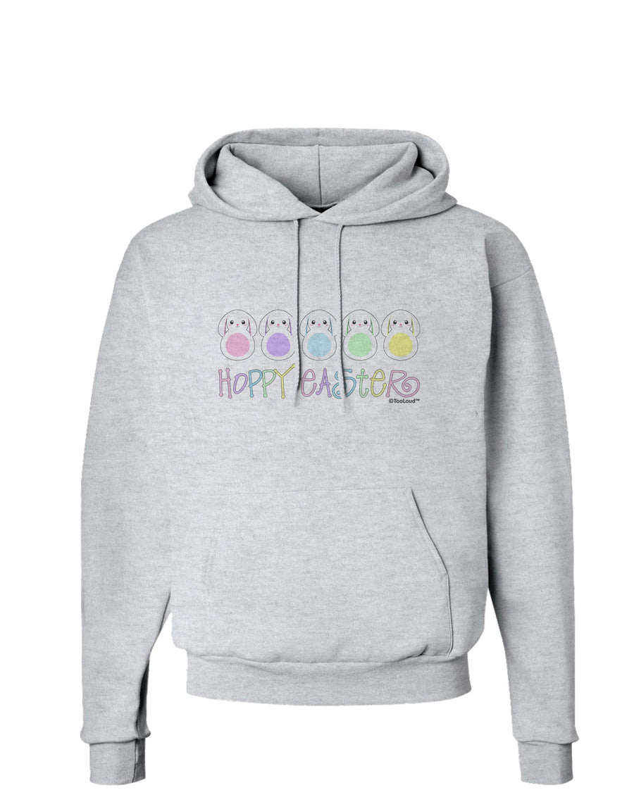 Cute Pastel Bunnies - Hoppy Easter Hoodie Sweatshirt by TooLoud-Hoodie-TooLoud-White-Small-Davson Sales