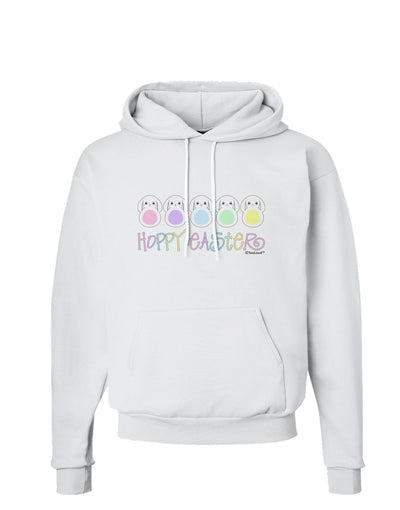 Cute Pastel Bunnies - Hoppy Easter Hoodie Sweatshirt by TooLoud-Hoodie-TooLoud-White-Small-Davson Sales