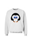 Cute Penguin Christmas Sweatshirt-Sweatshirts-TooLoud-White-Small-Davson Sales