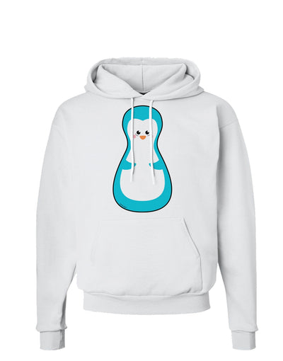 Cute Penguin Matryoshka Nesting Doll - Christmas Hoodie Sweatshirt-Hoodie-TooLoud-White-Small-Davson Sales