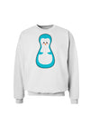 Cute Penguin Matryoshka Nesting Doll - Christmas Sweatshirt-Sweatshirts-TooLoud-White-Small-Davson Sales