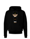 Cute Pilgrim Boy Thanksgiving Dark Hoodie Sweatshirt-Hoodie-TooLoud-Black-Small-Davson Sales