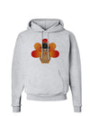 Cute Pilgrim Turkey Thanksgiving Hoodie Sweatshirt-Hoodie-TooLoud-AshGray-Small-Davson Sales