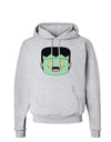 Cute Pixel Monster Hoodie Sweatshirt-Hoodie-TooLoud-AshGray-Small-Davson Sales