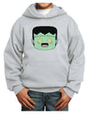 Cute Pixel Monster Youth Hoodie Pullover Sweatshirt-Youth Hoodie-TooLoud-Ash-XS-Davson Sales