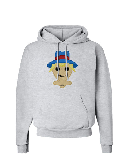 Cute Pixel Scarecrow Hoodie Sweatshirt-Hoodie-TooLoud-AshGray-Small-Davson Sales