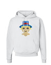 Cute Pixel Scarecrow Hoodie Sweatshirt-Hoodie-TooLoud-White-Small-Davson Sales