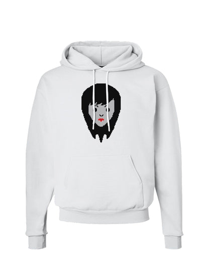 Cute Pixel Vampire Female Hoodie Sweatshirt-Hoodie-TooLoud-White-Small-Davson Sales