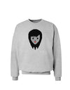 Cute Pixel Vampire Female Sweatshirt-Sweatshirts-TooLoud-AshGray-Small-Davson Sales