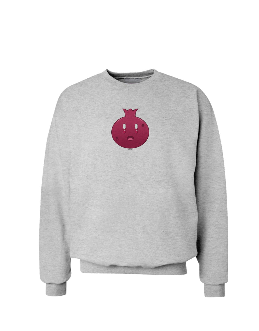 Cute Pomegranate Sweatshirt-Sweatshirts-TooLoud-White-Small-Davson Sales