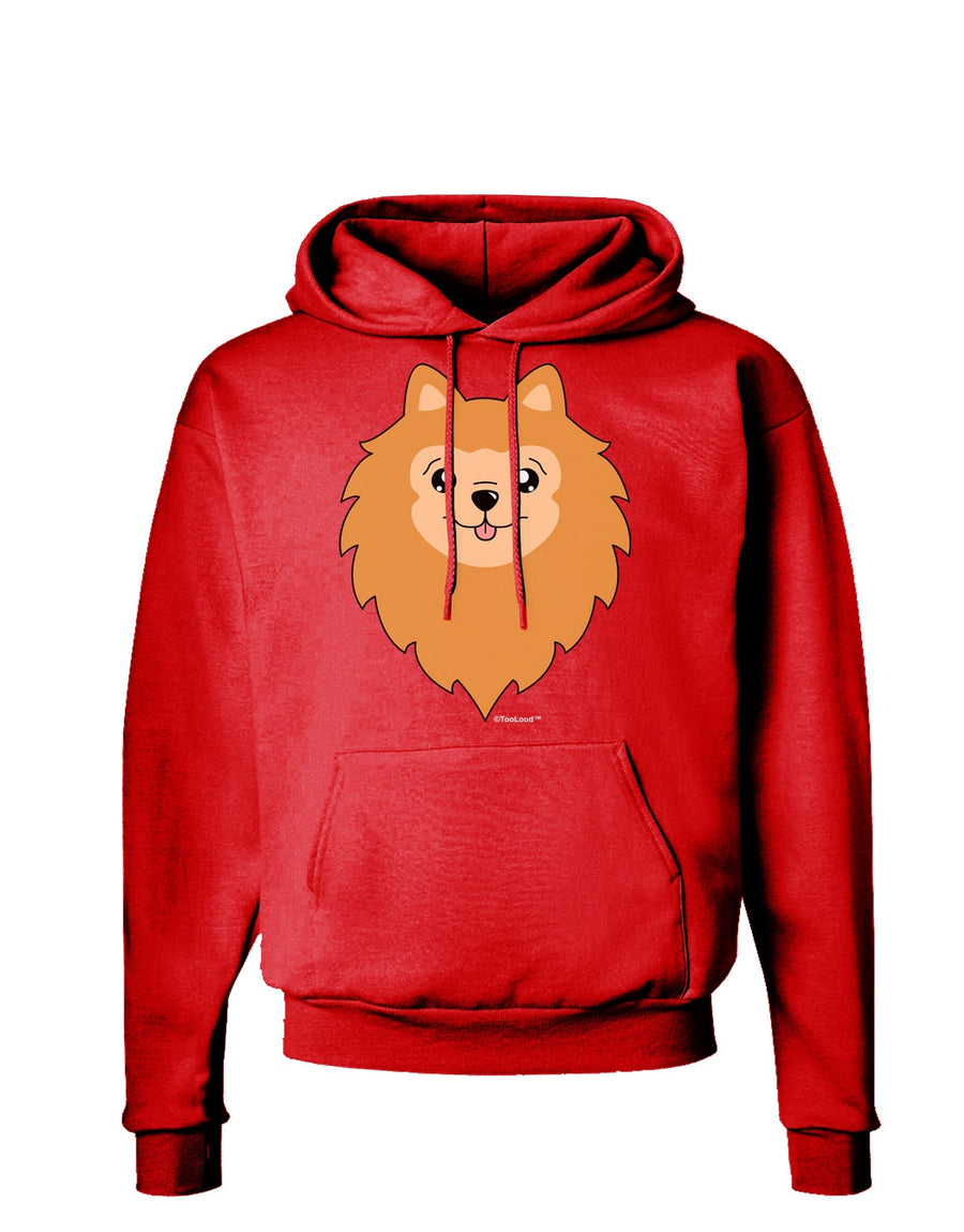 Cute Pomeranian Dog Dark Hoodie Sweatshirt by TooLoud-Hoodie-TooLoud-Black-Small-Davson Sales