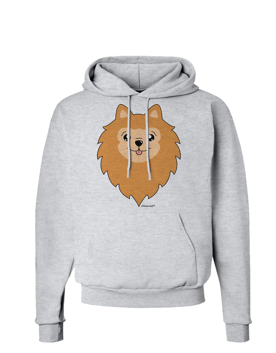 Cute Pomeranian Dog Hoodie Sweatshirt by TooLoud-Hoodie-TooLoud-White-Small-Davson Sales