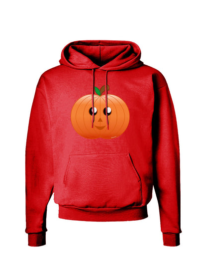 Cute Pumpkin Halloween Dark Hoodie Sweatshirt-Hoodie-TooLoud-Red-Small-Davson Sales