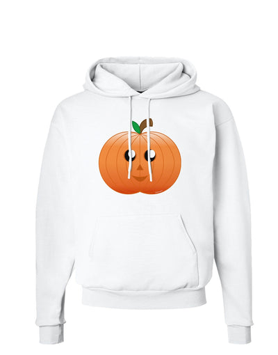 Cute Pumpkin Halloween Hoodie Sweatshirt-Hoodie-TooLoud-White-Small-Davson Sales