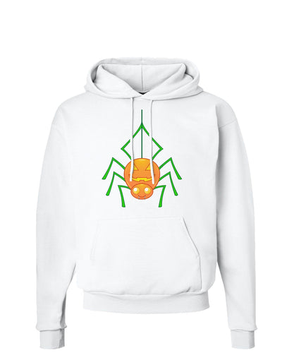 Cute Pumpkin Spider - Halloween Hoodie Sweatshirt-Hoodie-TooLoud-White-Small-Davson Sales