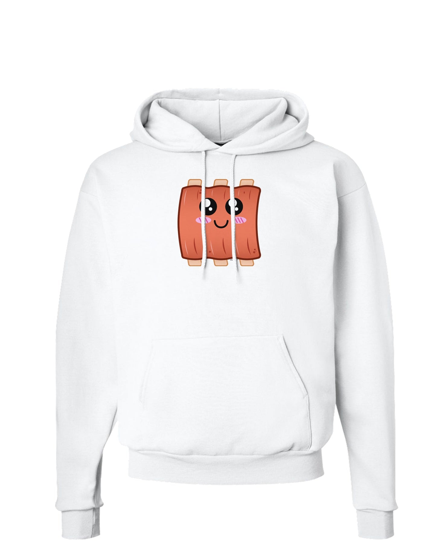 Cute Ribs Hoodie Sweatshirt-Hoodie-TooLoud-White-Small-Davson Sales