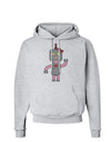 Cute Robot Female Hoodie Sweatshirt-Hoodie-TooLoud-AshGray-Small-Davson Sales