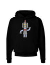 Cute Robot Male Dark Hoodie Sweatshirt-Hoodie-TooLoud-Black-Small-Davson Sales