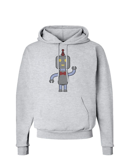 Cute Robot Male Hoodie Sweatshirt-Hoodie-TooLoud-AshGray-Small-Davson Sales